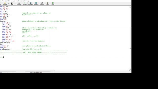 emu8086 assembler and microprocessor emulator 4 08 2022 03 04 12 48 51 Trim смотреть онлайн