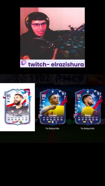 Recompensas de Fut Champions (Pick +95) 🤯 Ea fc24 #twitch #streamer #eafc24 #eafc #futbol смотреть онлайн