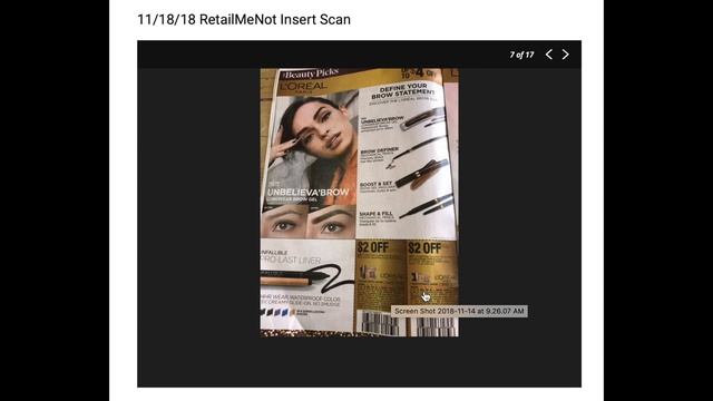 Sunday Coupon Insert Preview - 11/18 -1 Smart Source & 1 Retail Me Not - RMN Lookthrough смотреть онлайн