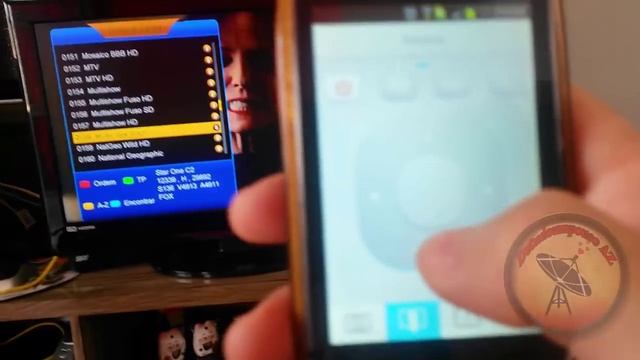 Use seu Celular Como Controle Remoto em Receptores de TV - APP G-MScreen смотреть онлайн