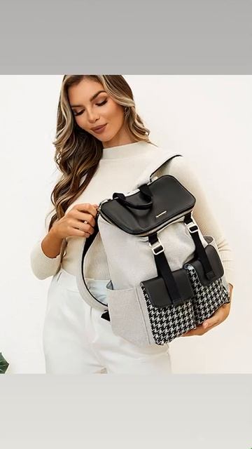 Sunveno - New Houndstooth Diaper Backpack смотреть онлайн