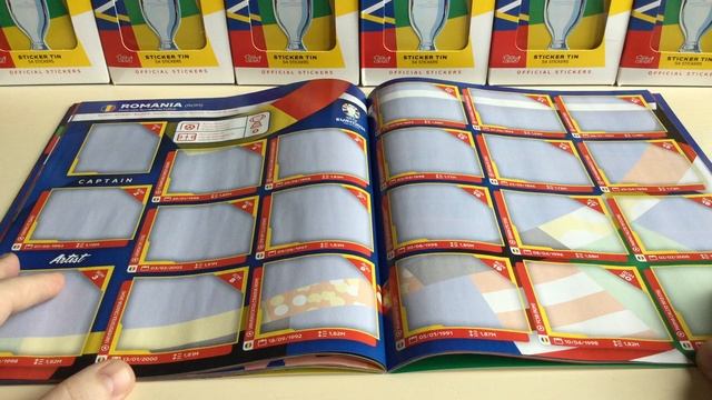TOPPS EURO 2024 ОБЗОР КОЛЛЕКЦИИ НАКЛЕЕК / Распаковка Starter Pack Sticker Collection / Rare Ronaldo