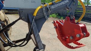 Захват для леса ЛТЗ-140 Леспромресурс усиленный. Купить по тел: +7 953 671-57-63