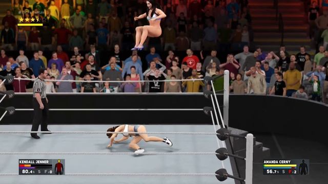 WWE 2K17 Amanda Cerny vs Kendall Jenner смотреть онлайн