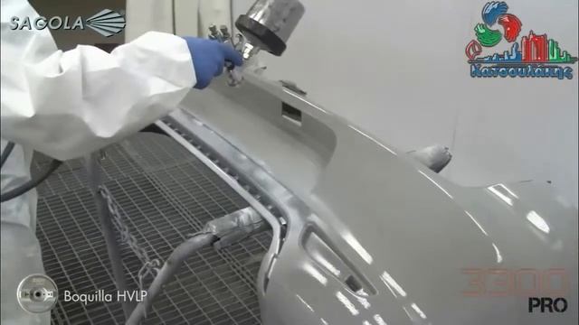 Βάψιμο Προφυλακτήρα με Πιστόλι Sagola 3300 Pro Gravity смотреть онлайн