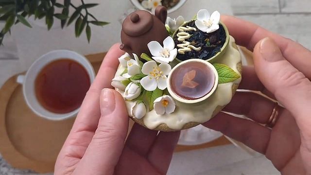 Чайник с декором "Для чая" смотреть онлайн