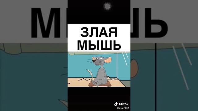 Короткий мультик "ЗЛАЯ МЫШЬ" смотреть онлайн