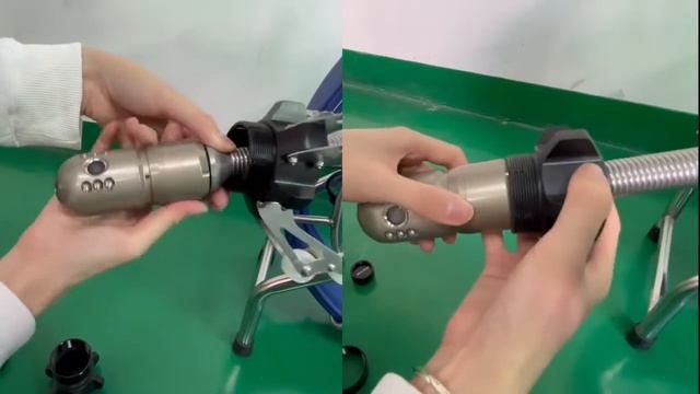 Install skids for 45mm dual view rotation camera head смотреть онлайн