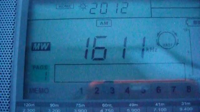 [MW DX] 1611 kHz DWNX-AM RMN Radyo Mindanao Network (Naga, Camarines Sur, PHL) 22.04.2019