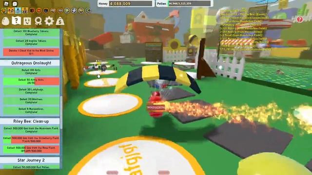 Bee Swarm Simulator L купил пчелу за 500 тикетов