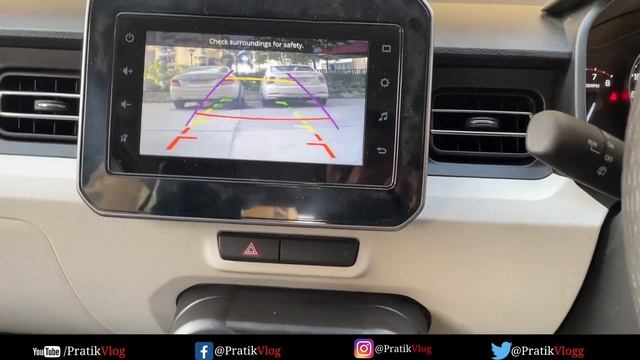 Ignis zeta Camera installation from Nexa Showroom Camera Display And parking Sensor | Pratik смотреть онлайн