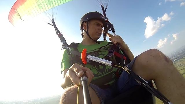 На параплане по подарочному сертификату. Пермь 27.06.15 смотреть онлайн