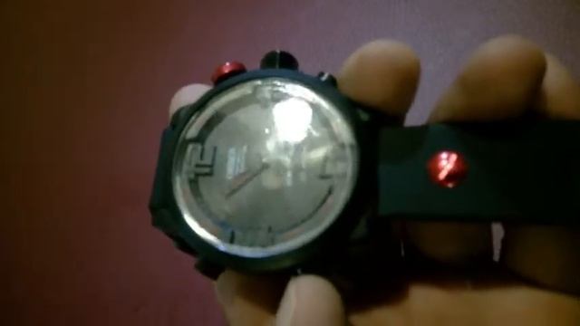OHSEN AD2820 Men Sports Quartz Watch смотреть онлайн