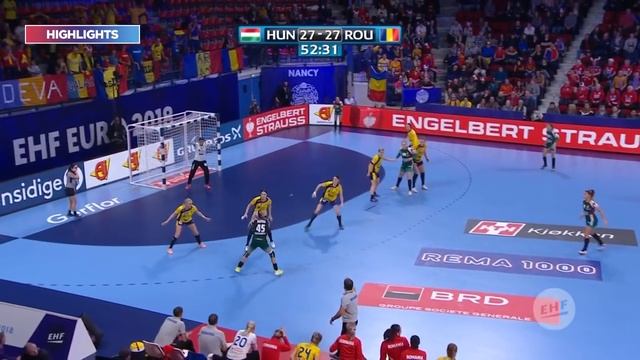 Hungary vs. Romania | Highlights | Women's EHF EURO 2018 смотреть онлайн