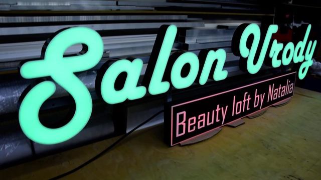 Litery z podświetleniem na pilot, Napis LED z pilotem, Neon Ledowy, Ledon RGB, Neony na zamówienie смотреть онлайн