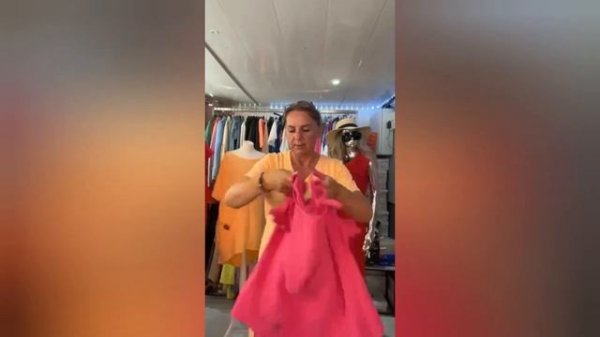 [4K] See through Try On Haul l Transparent elegant  top l At the mall