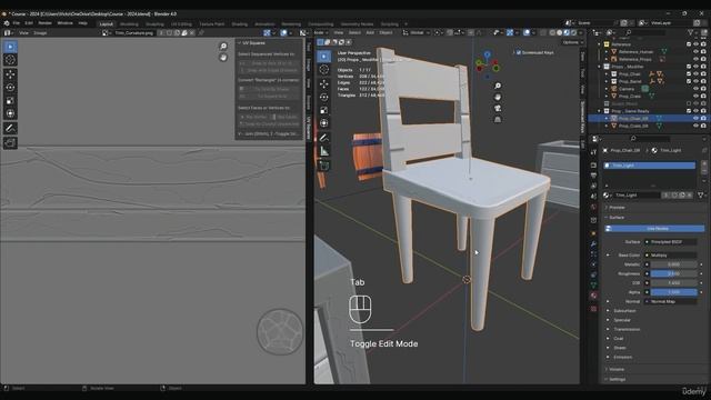 15 - UV Mapping Chair [-220068665_456256362] смотреть онлайн