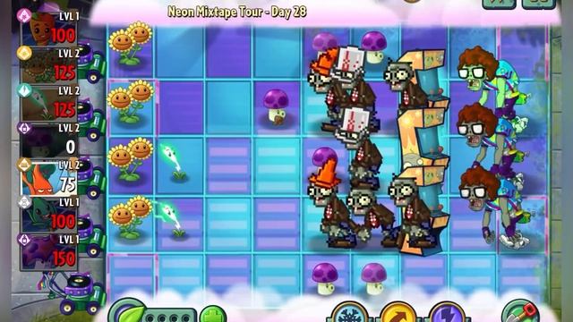 PvZ2 Neon Mixtape Tour 25-30 by iPad Air 4 #plantsvszombies2 смотреть онлайн