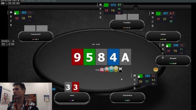 Разбор SCOOP 82H $2100 PSKO. MTT Poker от Artem VeA часть 3