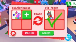 Что дают в Адопт Ми за неонового Додо?! Трейды на неонового Додо в Адопт Ми.