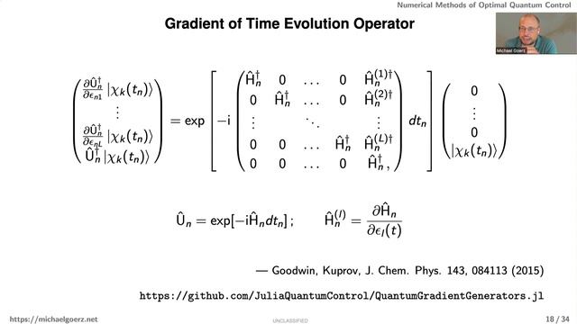 QuCS Lecture46: Dr. Michael Goerz (ARL), Numerical Methods of Optimal Control смотреть онлайн