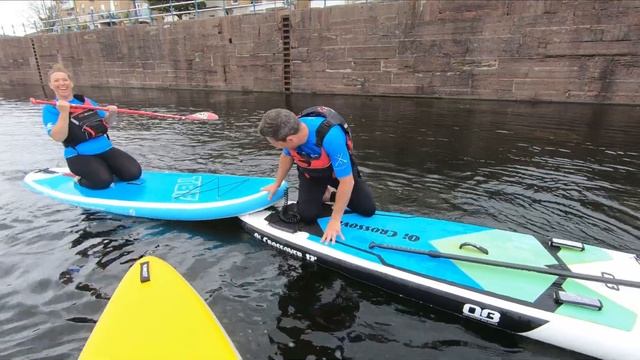 Paddleboarding Penarth Marina - Cardiff, with Big Blue Adventures смотреть онлайн