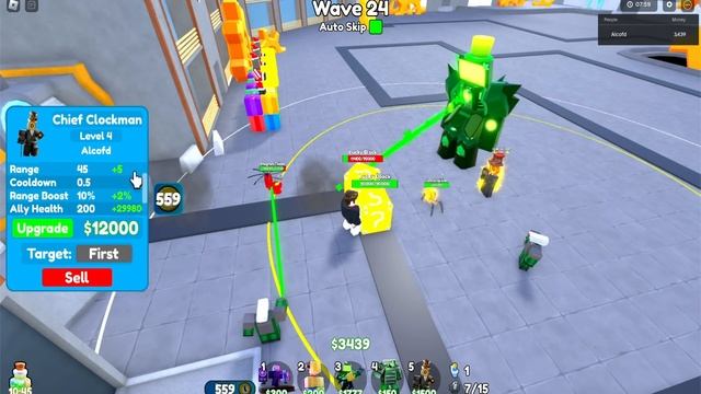 OMG 😨 I GOT UPGRADED TITAN CLOCKMAN⏰ | Toilet Tower Defense смотреть онлайн