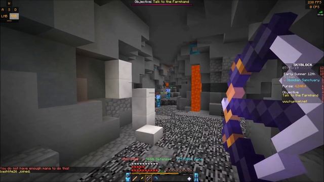 Hypixel SkyBlock getting Magma Bow guide + stats test смотреть онлайн
