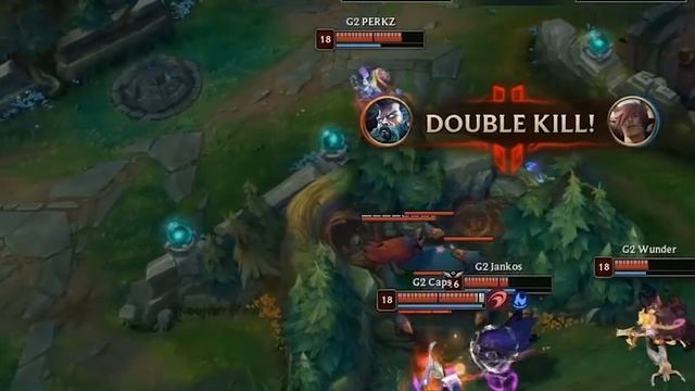 Caps' First ADC Pentakill | LEC Spring 2020 Playoffs G2 vs Origen Moments смотреть онлайн