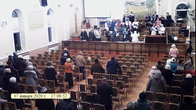 07 01 2020 вечер 02 Слушай ангельские хоры. Хор. Запорожье Светлая 10 смотреть онлайн