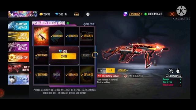 cobra MP40 1080 diamond 💎 main смотреть онлайн