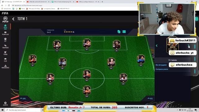 CRANDO MI PRIMERA PLANTILLA + SOBRES CON LA WEB APP!! | FIFA 21 смотреть онлайн