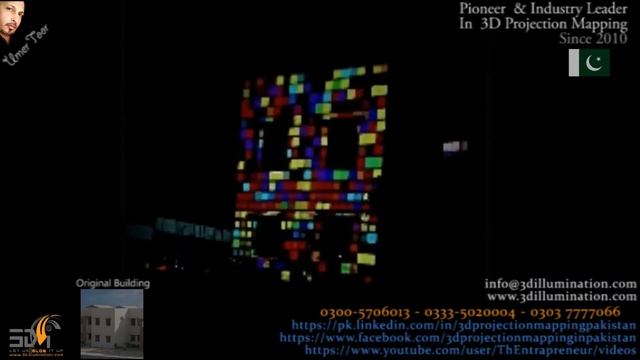 Building Projection Mapping Pakistan | Pioneer & Industry Leader смотреть онлайн
