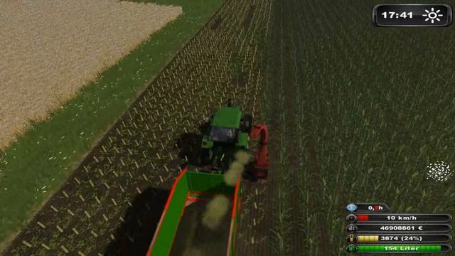Landwirtschafts Simulator 2011 :Futtermais Holen смотреть онлайн