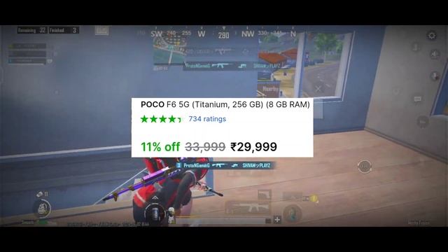 Don't Buy Poco F6 for Gaming ?? | Poco F6 120 Fps Gaming Test | Poco F6 Motherboard Dead Problem смотреть онлайн