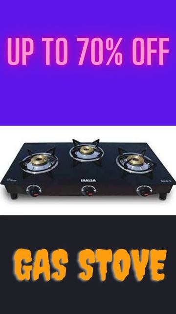 Gas Stoves from Top Brands Up To 70% OFF on Amazon | kitchen and home appliances #shorts смотреть онлайн