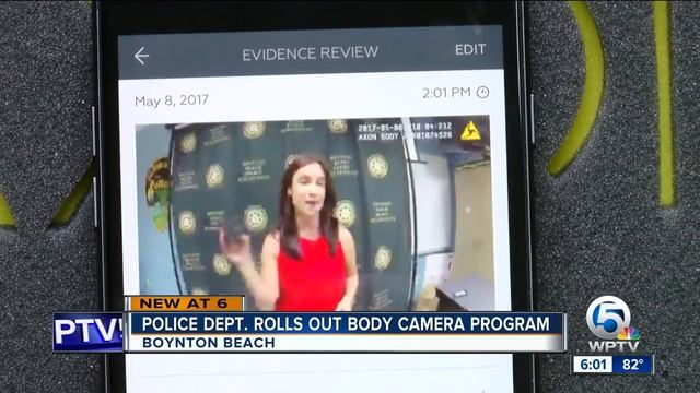 Boynton Beach police unveil body cameras смотреть онлайн