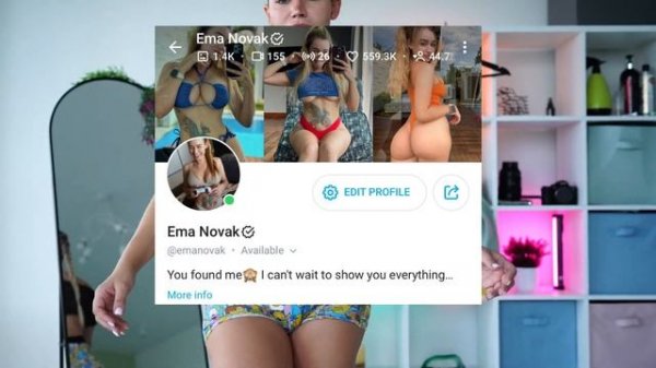 [4K] TRANSPARENT SHORT TOP | TRY ON - HAUL | EMA NOVAK