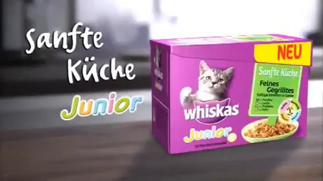 Whiskas® Junior TV Spot Werbung 2012 смотреть онлайн