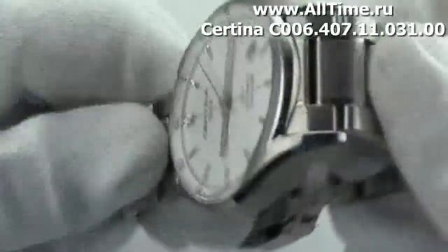 Мужские наручные швейцарские часы Certina C006.407.11.031.00 смотреть онлайн