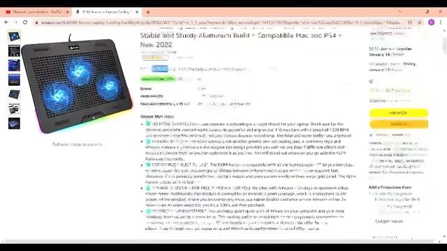 Klim Aurora | Best Laptop Cooler | Under $50 !! смотреть онлайн
