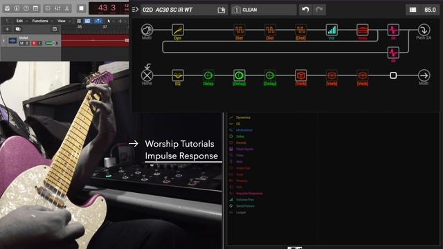 Helix Impulse Response AC30 Worship Tutorial IR Free In Bio смотреть онлайн