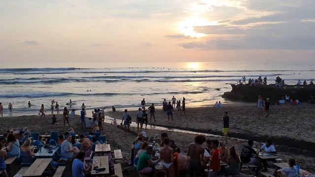 Canggu, Bali - View of Batu Bolong Beach #1 смотреть онлайн