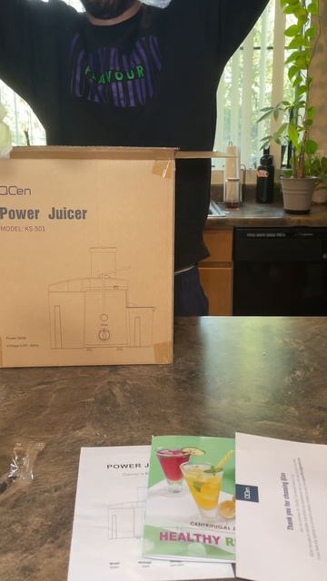 Unboxing and Review | QCen 500W Juicer | Must-Have Kitchen Appliance | Link in Description смотреть онлайн