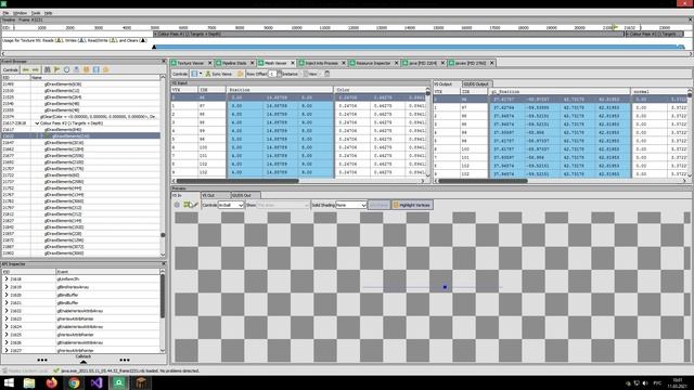 Разбор графики Minecraft 21w10a RenderDoc смотреть онлайн