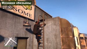 GTA 5 Мозаики обезьяны 50/50