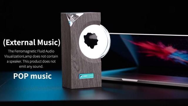 Ferrofluid Magnetic Liquid Audio Display Lava Lamp смотреть онлайн