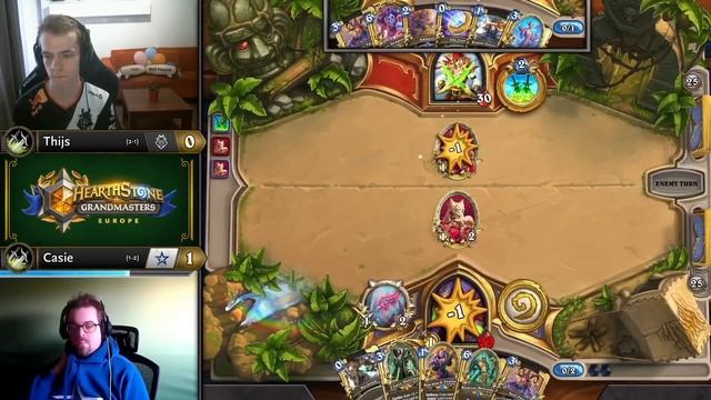 [RU] Thijs Vs Casie | Неделя 5 День 3 | 2020 Grandmasters Season 1 (17 мая 2020)