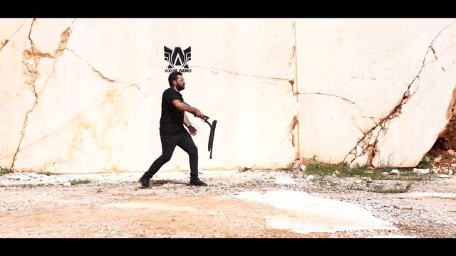 Folding Pump Action Shotgun - Axor Arms FP