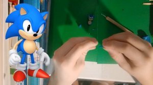 Лепим соника классика.